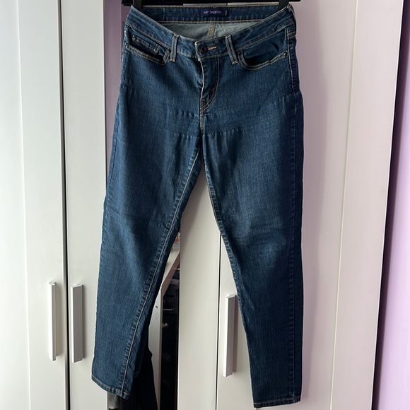 LEVIS 535 LEGGING BLUE JEANS SIZE 9 EXCELLENT/Con